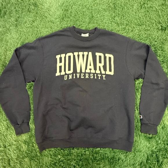 Howard University Washington DC Navy Blue Crewneck Large Sweatshirt Unisex - Picture 1 of 8